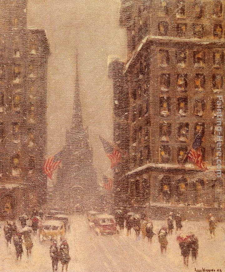 Guy Carleton Wiggins Trinity Church, Wall Street